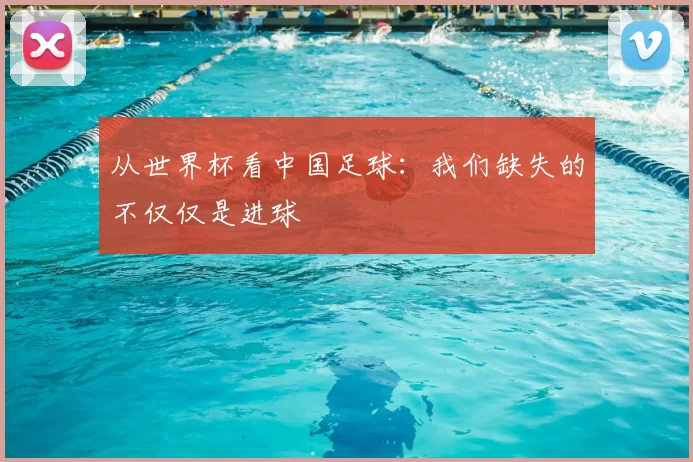 从世界杯看中国足球:我们缺失的不仅仅是进球