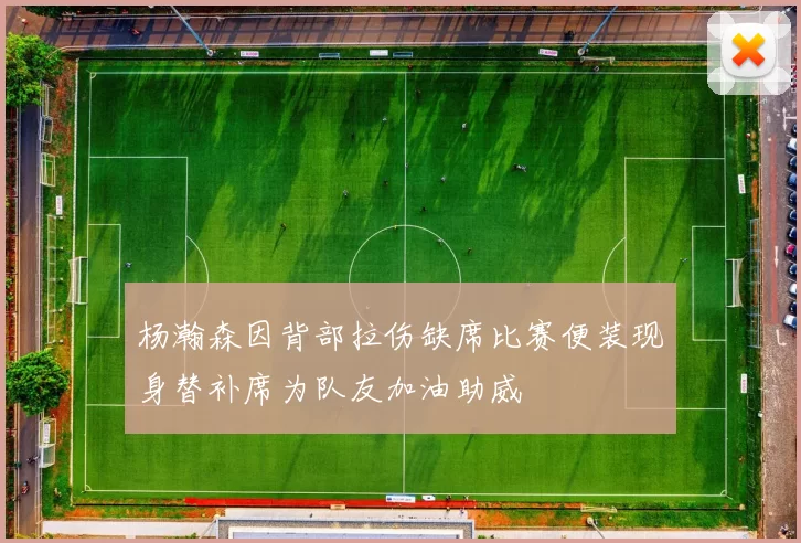 杨瀚森因背部拉伤缺席比赛便装现身替补席为队友加油助威